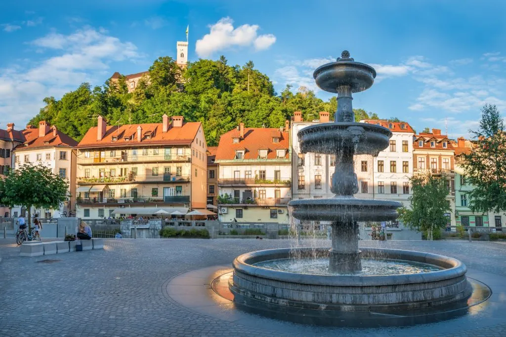 Ljubljana Stadtzentrum
