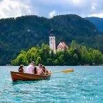 Kanufahren auf dem Bleder See