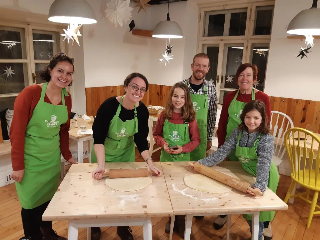 Matlagning med familjen