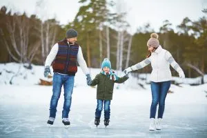 Ice skating Bled