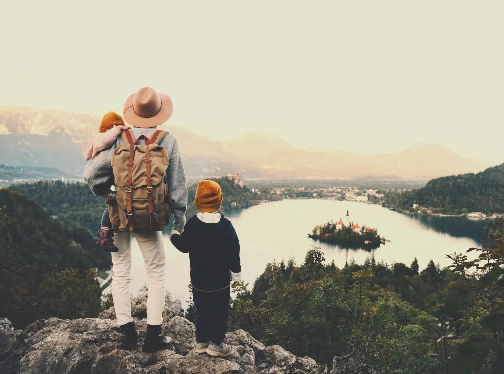 vista del lago bled