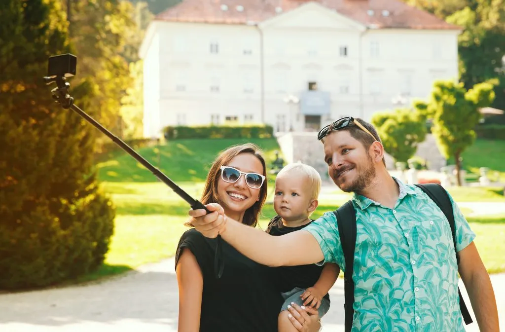 ljubljana familien-selfie