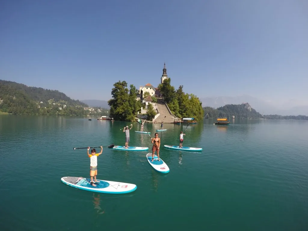 sup bled eslovenia